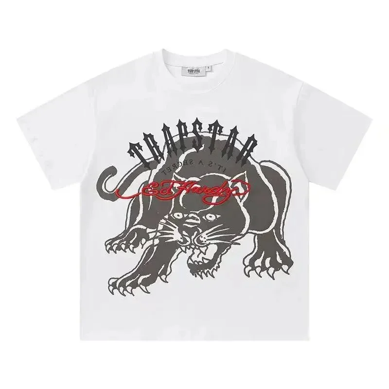 Trapstar Trapstar White Panther Graphic T-Shirt White - 1