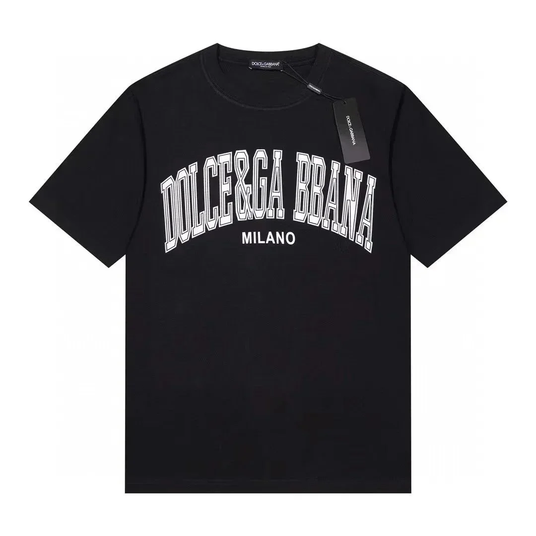 Dolce & Gabbana Dolce & Gabbana Black MILANO T-Shirt Black - 1