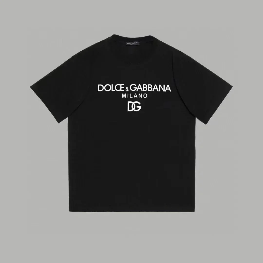 Dolce & Gabbana Dolce & Gabbana Black DG Logo T-Shirt Black - 1