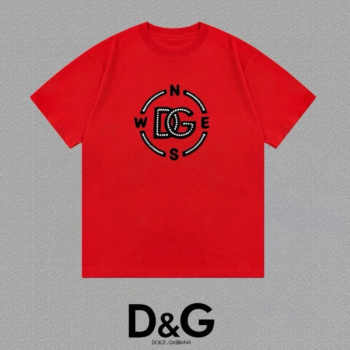 Dolce & Gabbana Dolce & Gabbana DG Logo Red T-Shirt Red - 1
