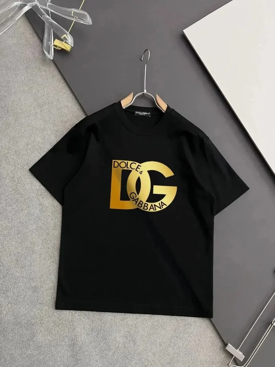 Dolce & Gabbana Dolce & Gabbana DG Logo Black T-Shirt Black - 1