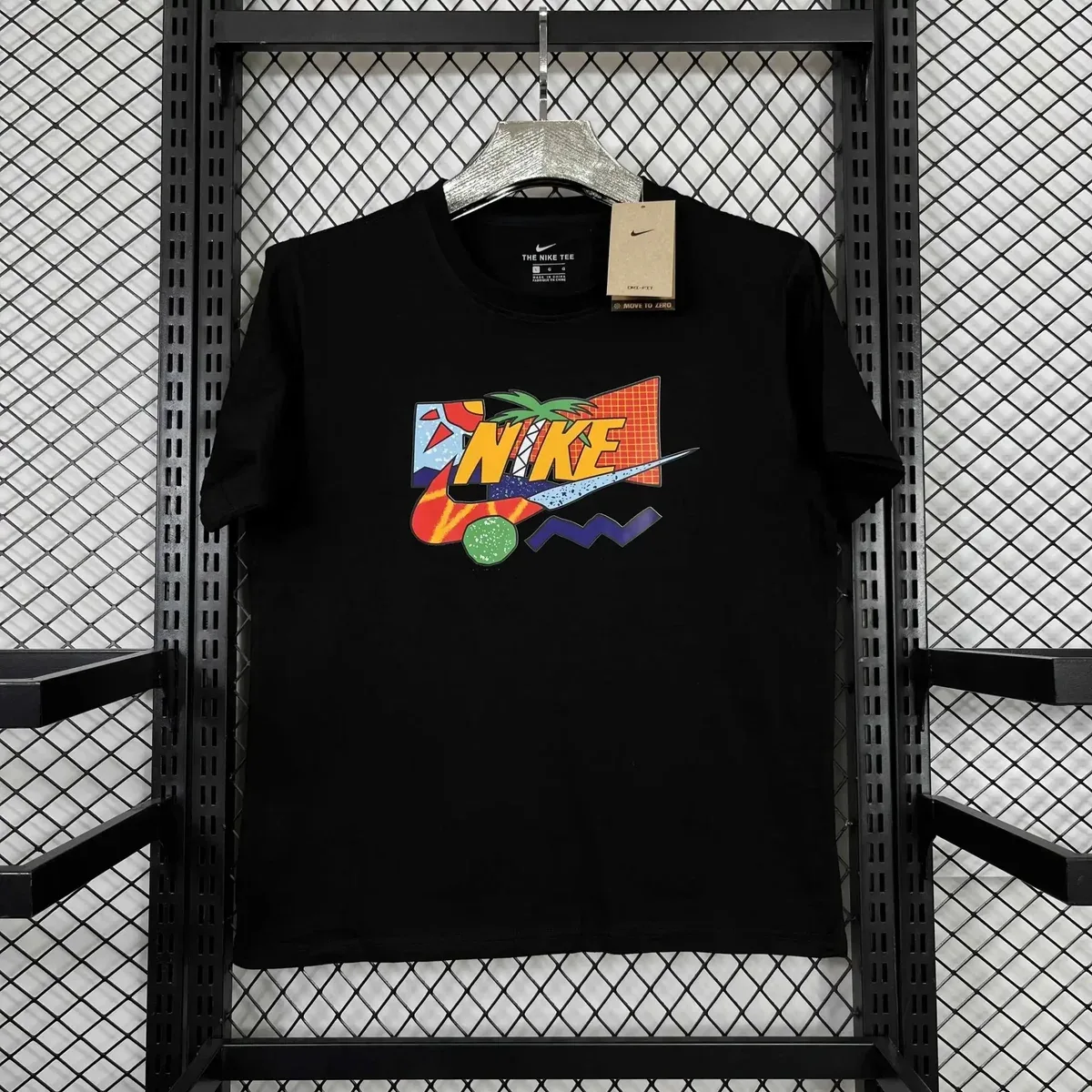 Nike Nike Retro Graphic T-Shirt Black Black - 1