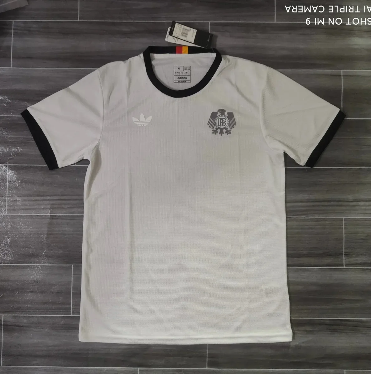 Adidas Adidas Trefoil Germany Jersey White/Black T-Shirt White - 1