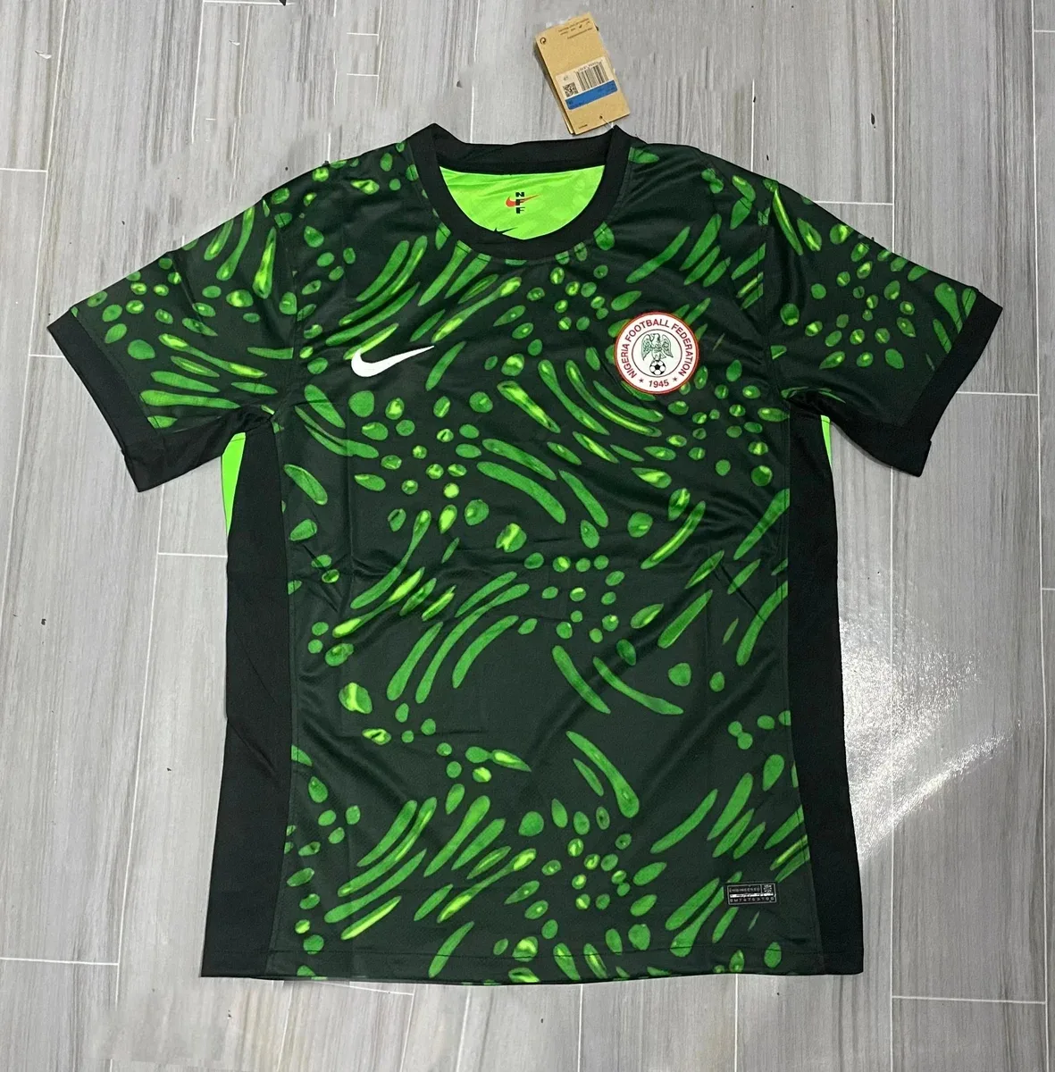 Nike Nike Nigeria National Team Jersey Green/Black Football Shirt Green - 1