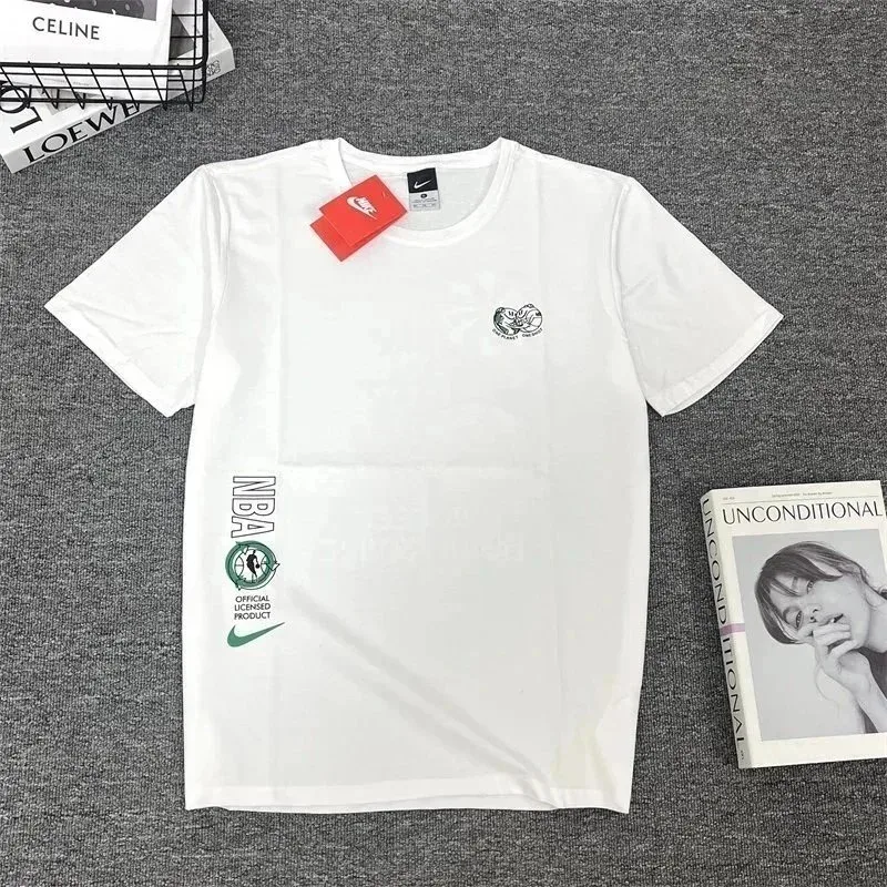 Nike Nike NBA Boston Celtics White T-Shirt White - 1