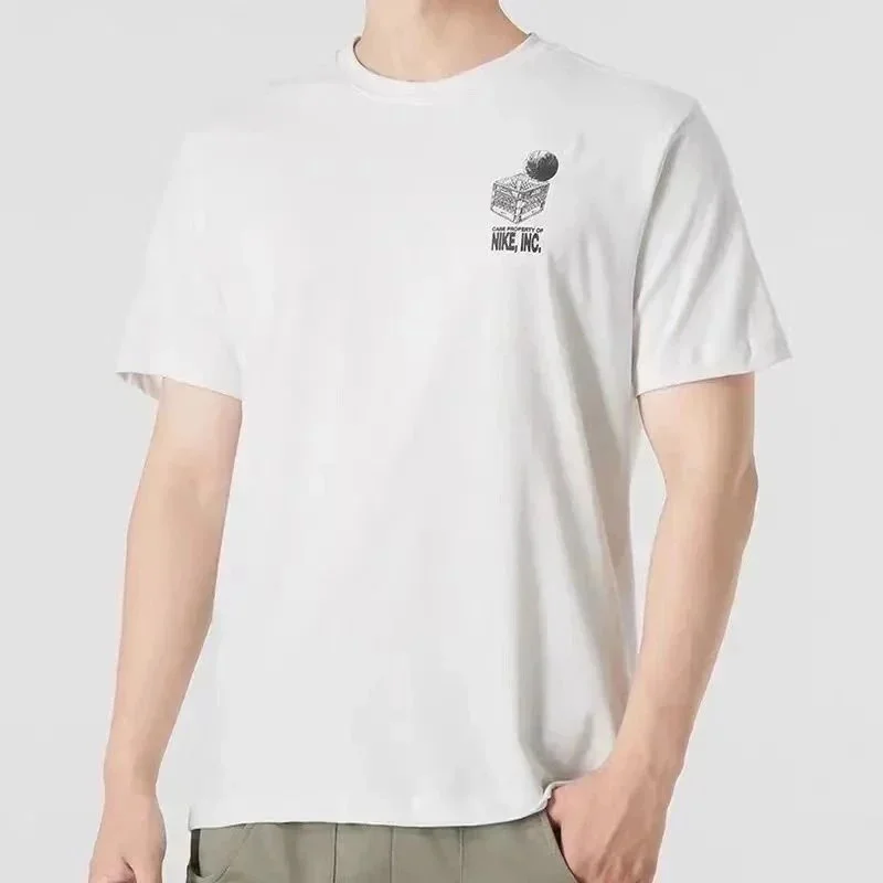 Nike Nike White Property of NIKE Inc. T-Shirt White - 1