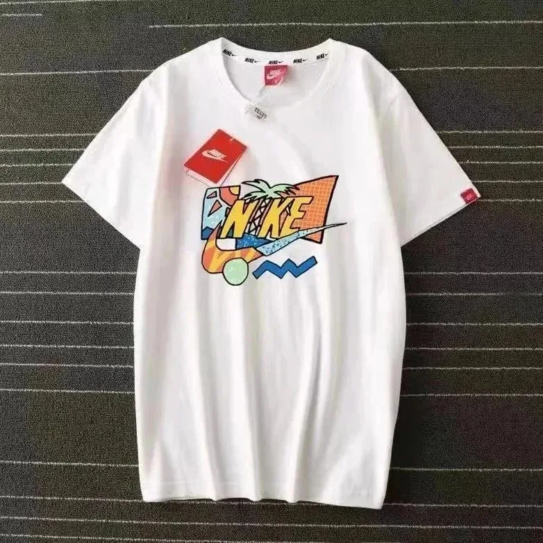 Nike Nike Colorful Graphic T-Shirt White White - 1