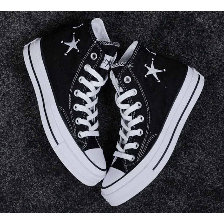 Converse Converse Chuck Taylor All Star Black White Sneakers Black - 1