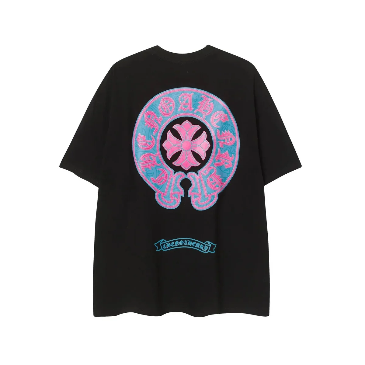 Chrome Hearts Chrome Hearts Cross Logo Black T-Shirt Black - 1