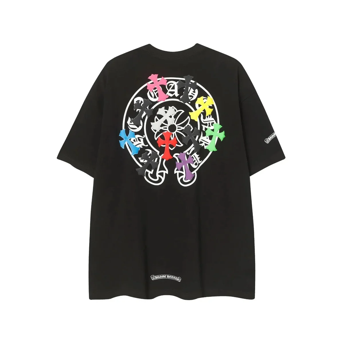 Chrome Hearts Chrome Hearts Cross Print Oversized T-Shirt Black OF2250 Black - 1