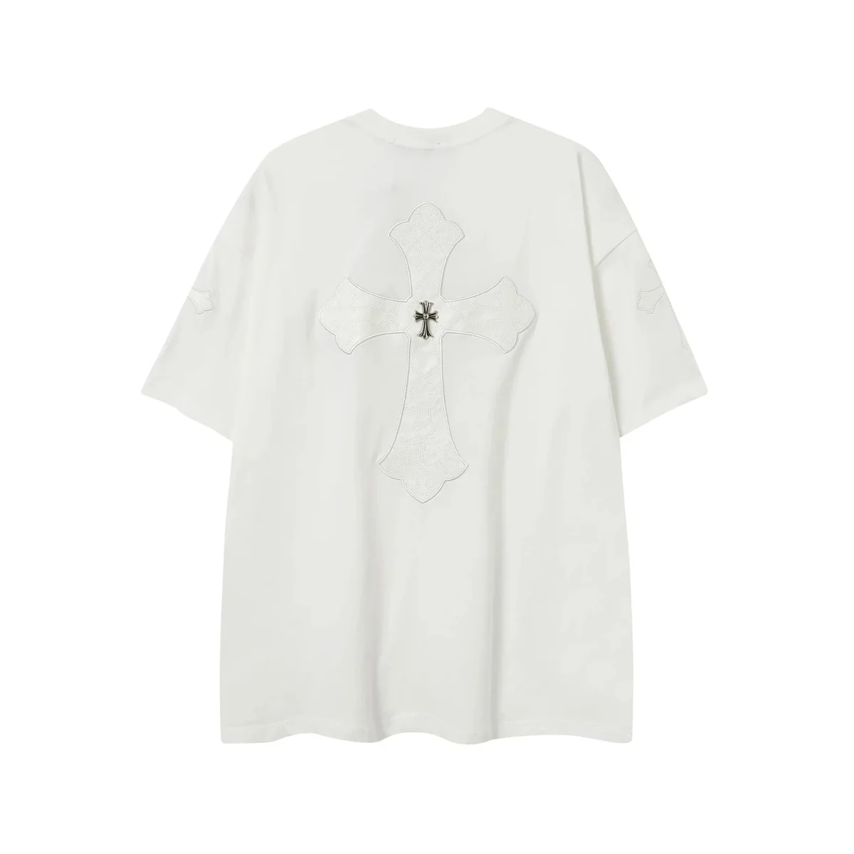 Chrome Hearts Chrome Hearts CH Plus Cross White T-Shirt White - 1