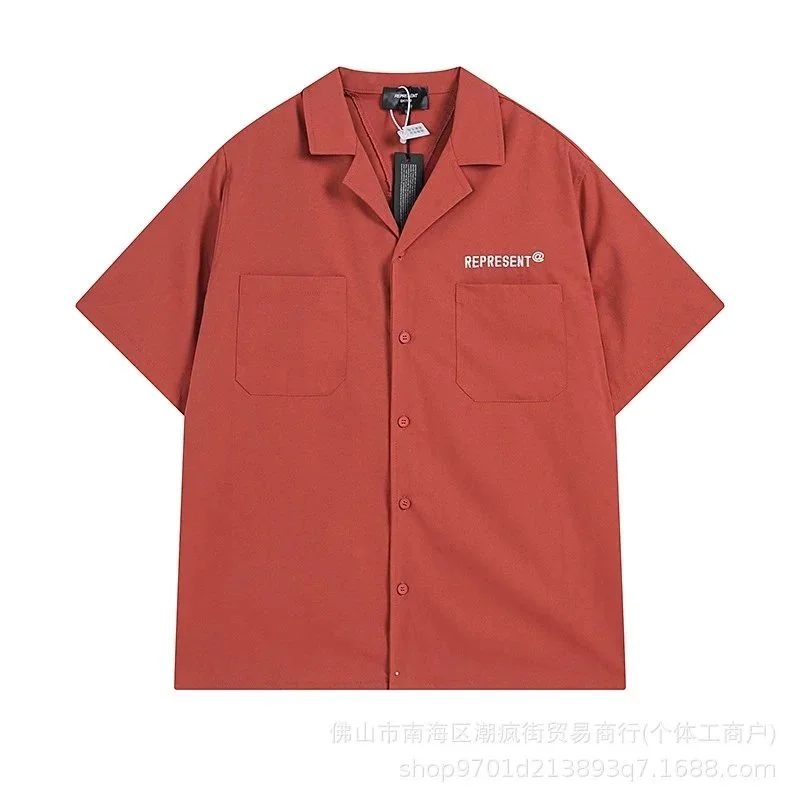 Represent Represent Owners Club Red Short Sleeve Shirt Red - 1