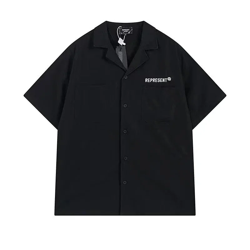 Represent Represent Black Owners Club Short Sleeve Shirt Black - 1