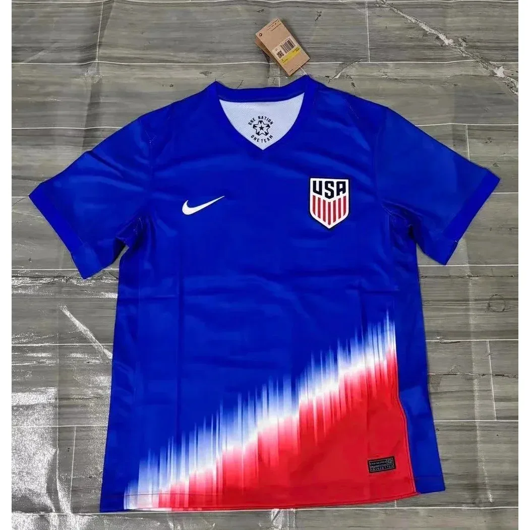 Nike Nike USA Soccer Jersey Blue/Red Sporty Top Blue - 1