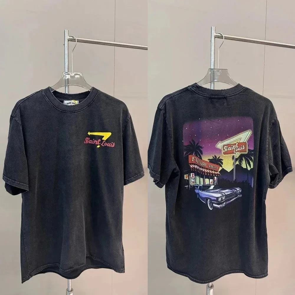 Other Saint Louis Black 18 Graphic T-Shirt Black - 1