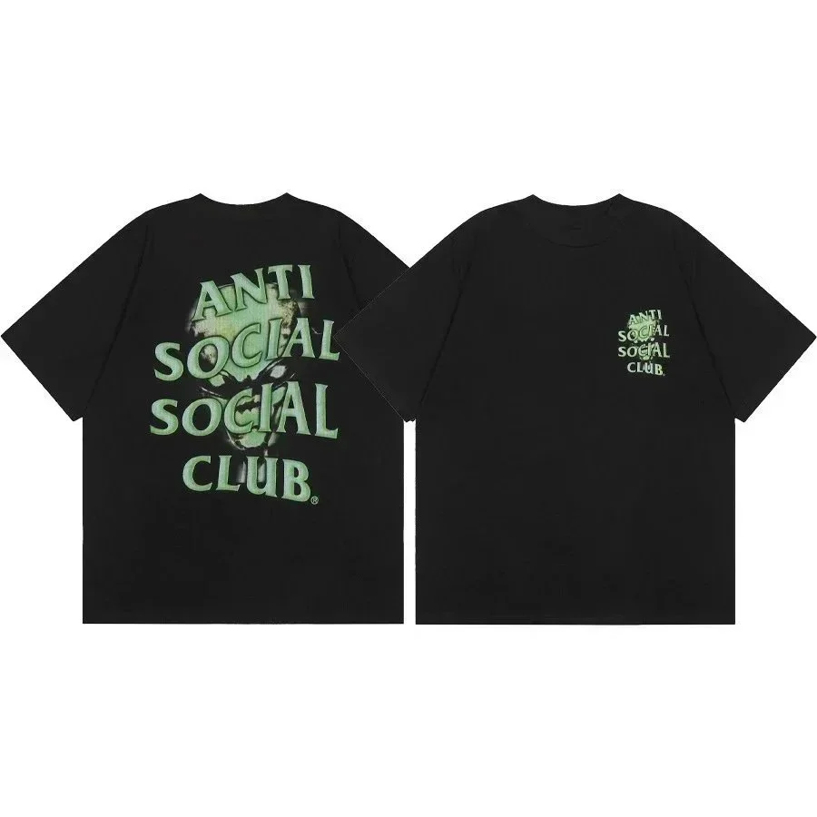 Anti Social Social Club Anti Social Social Club Box Logo Black T-Shirt Black - 1