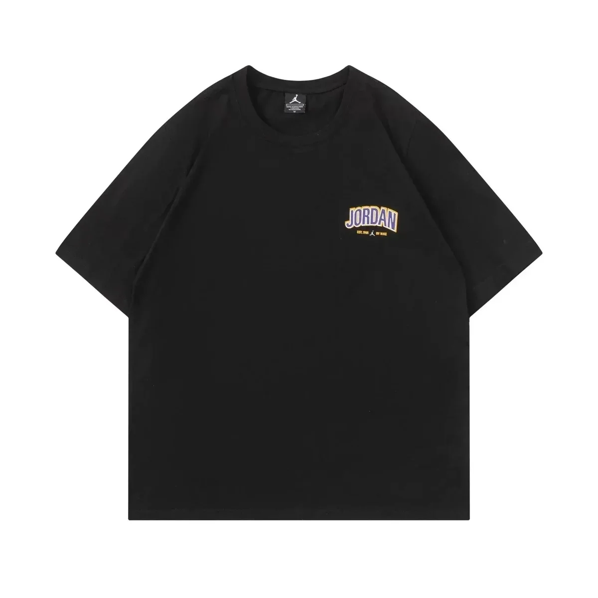 Jordan Jordan Black 'JORDAN' Logo T-Shirt Black - 1