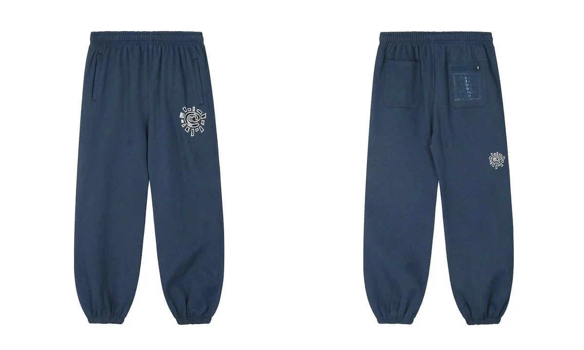 Other AD02 Blue Sweatpants Casual Comfort Blue - 1
