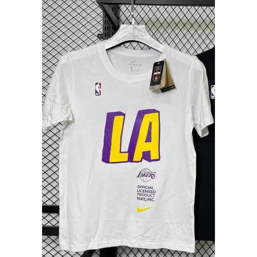 Nike Nike LA Lakers White T-Shirt White - 1