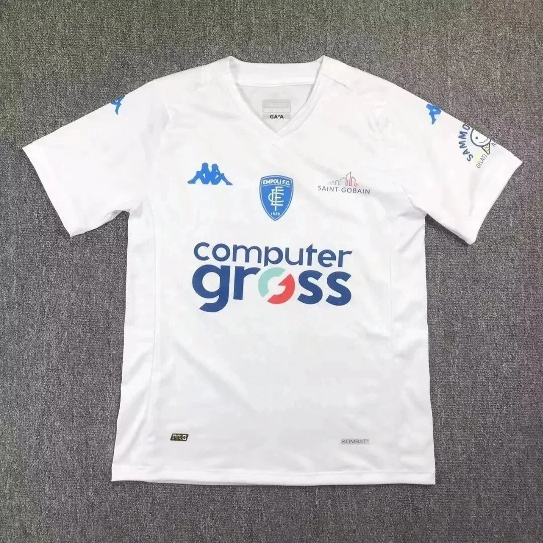 Kappa Kappa Empoli FC White Jersey Soccer Shirt White - 1