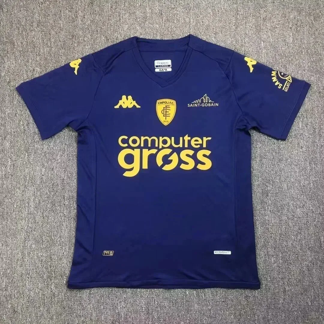 Kappa Kappa Empoli FC Jersey Navy Yellow Sporty Navy - 1