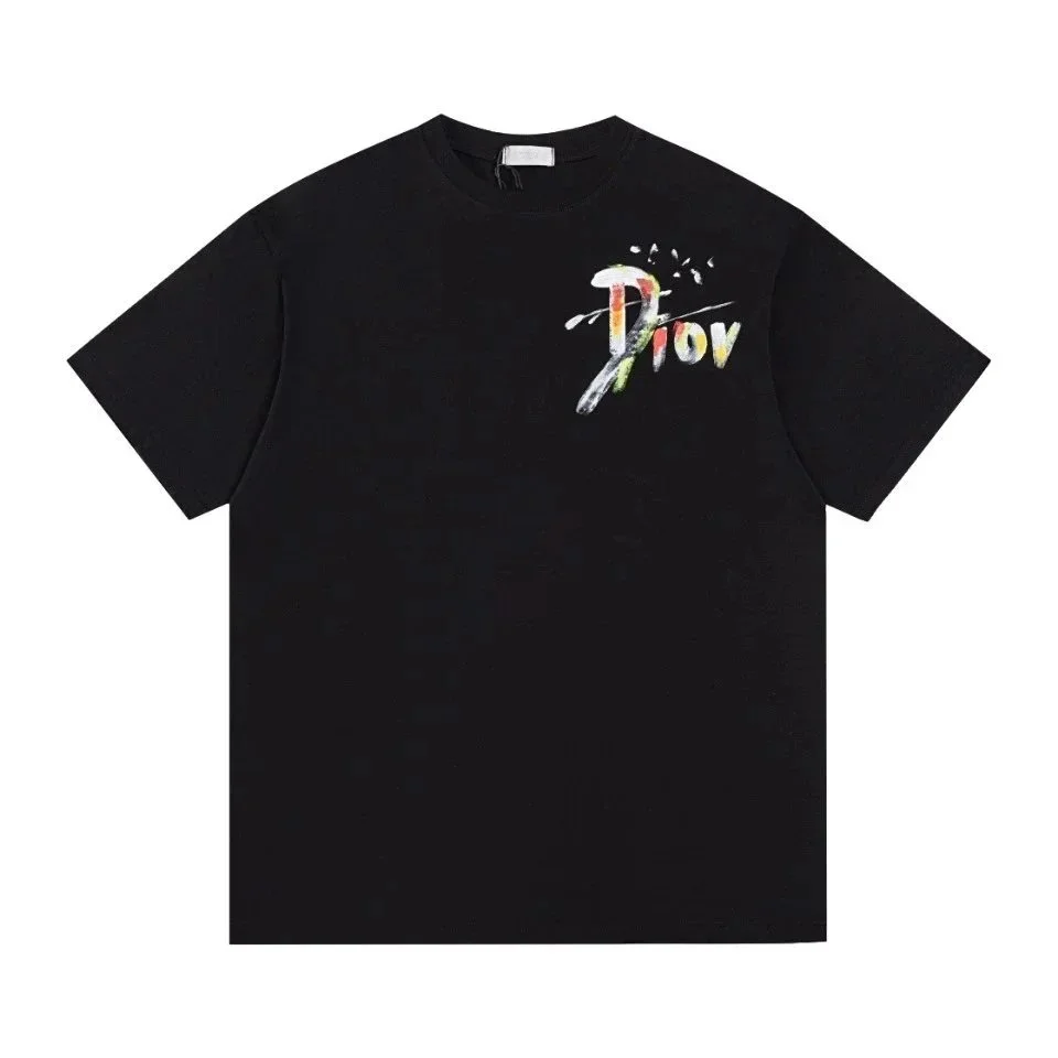 Dior Dior Diorv Art Print Black T-Shirt Black - 1