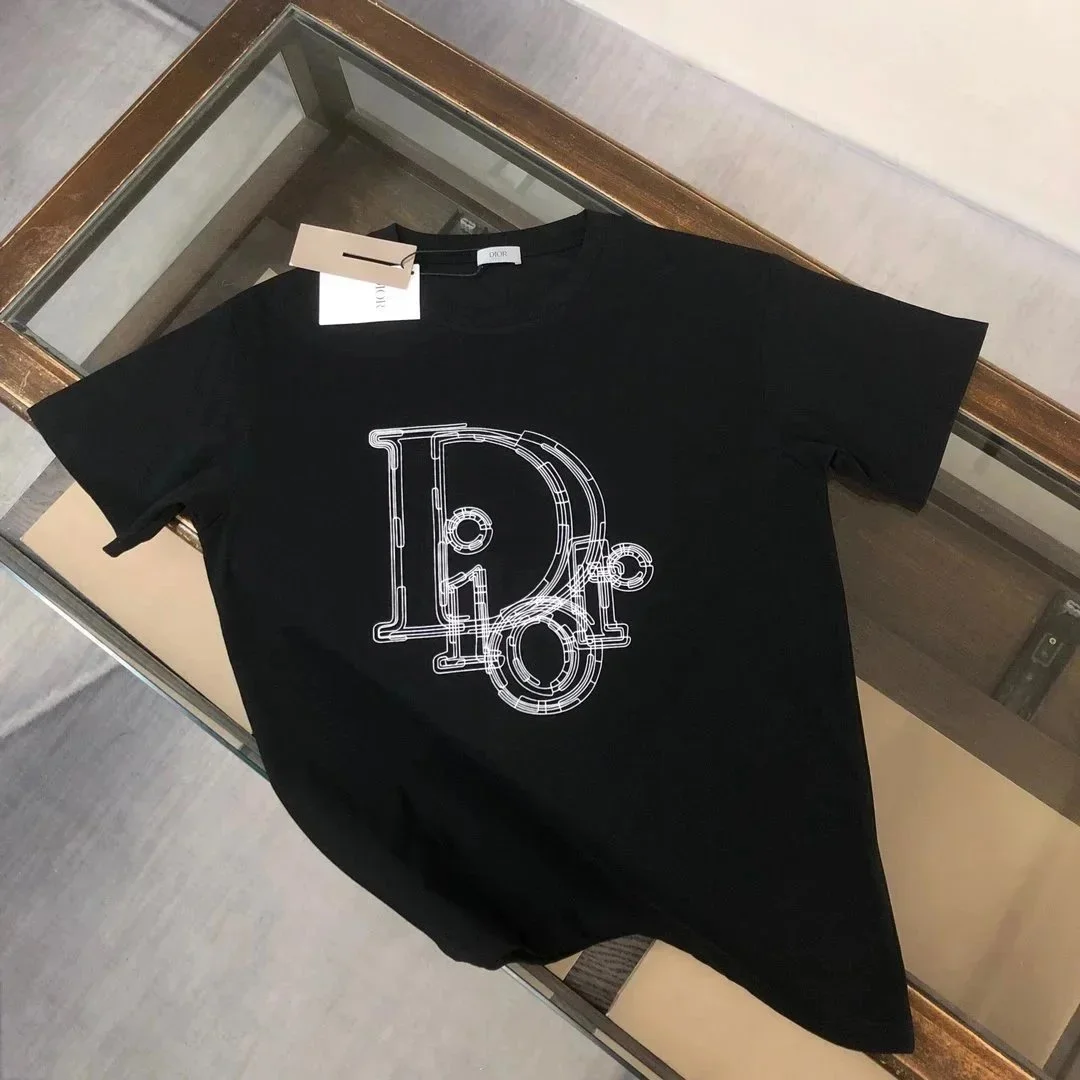 Dior Dior Oblique Black T-Shirt Black - 1