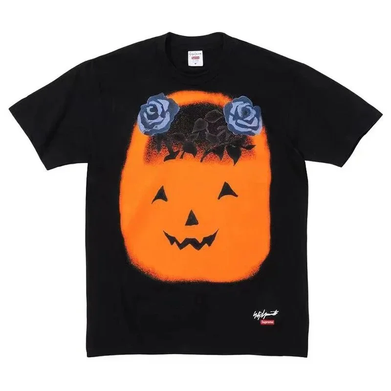 Supreme Supreme Box Logo Pumpkin Black T-Shirt Black - 1
