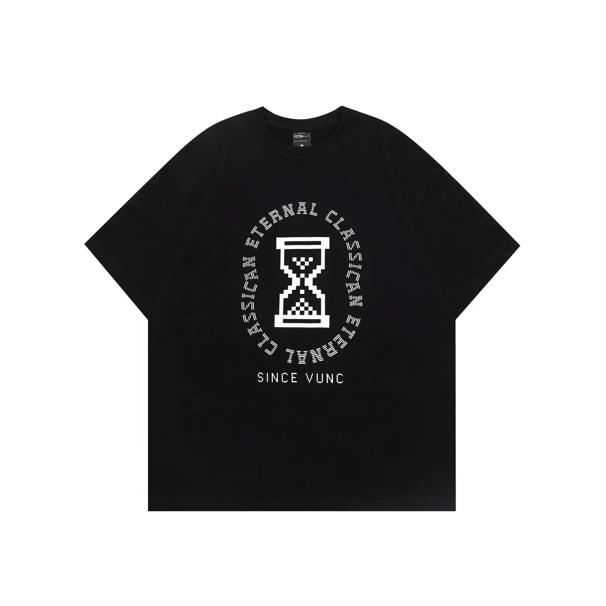 Other EP18 Black Classic T-Shirt with Hourglass Print Black - 1