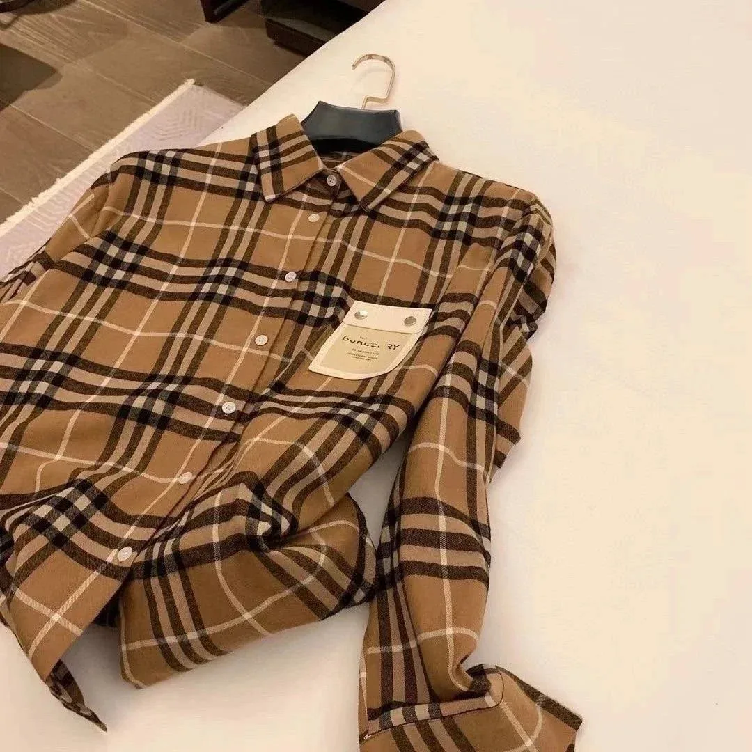 Burberry Burberry Vintage Check Classic Shirt Beige Beige - 1