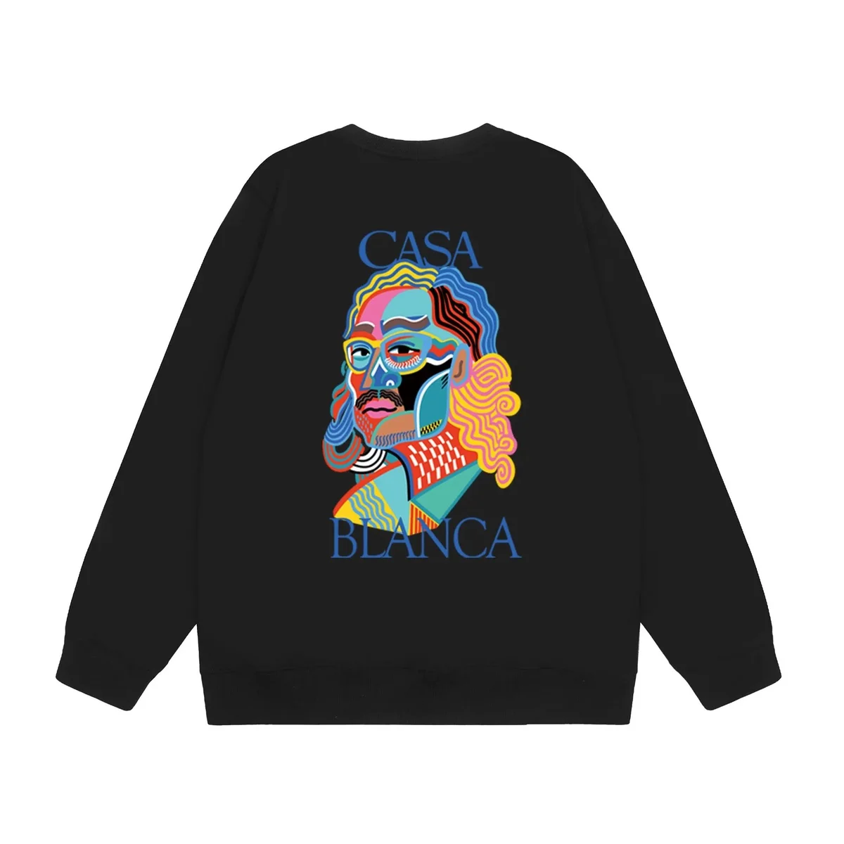 Other Casa Blanca C030 Black Graphic Sweatshirt Black - 1
