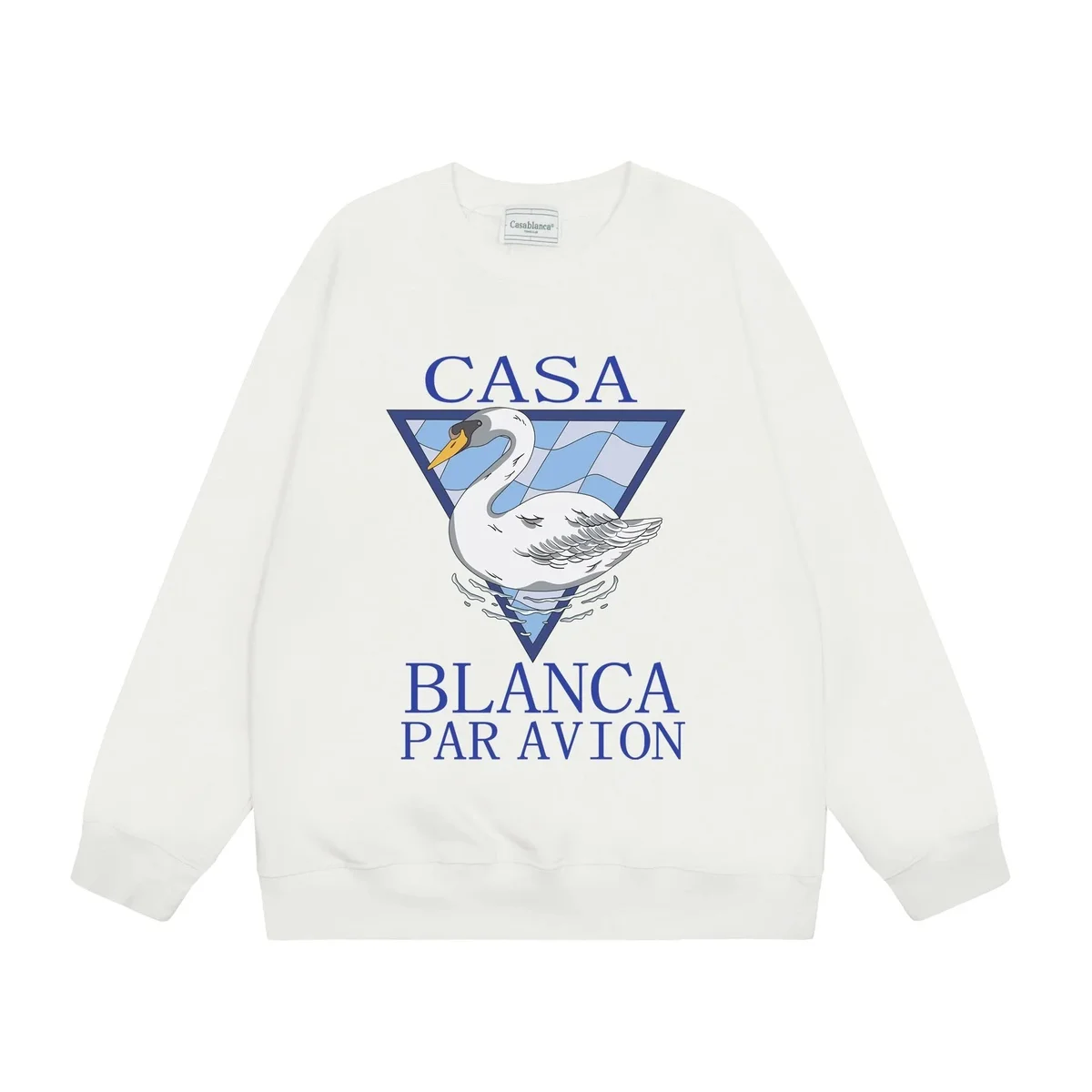 Other Casa Blanca Par Avion White Graphic Sweatshirt White - 1