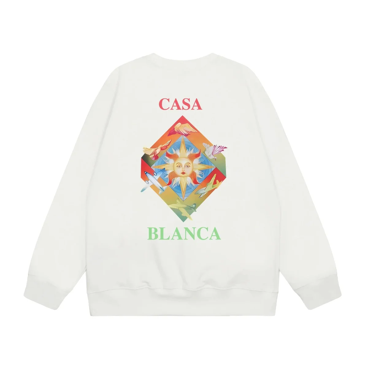 Other Casa Blanca White Graphic Sweatshirt White - 1