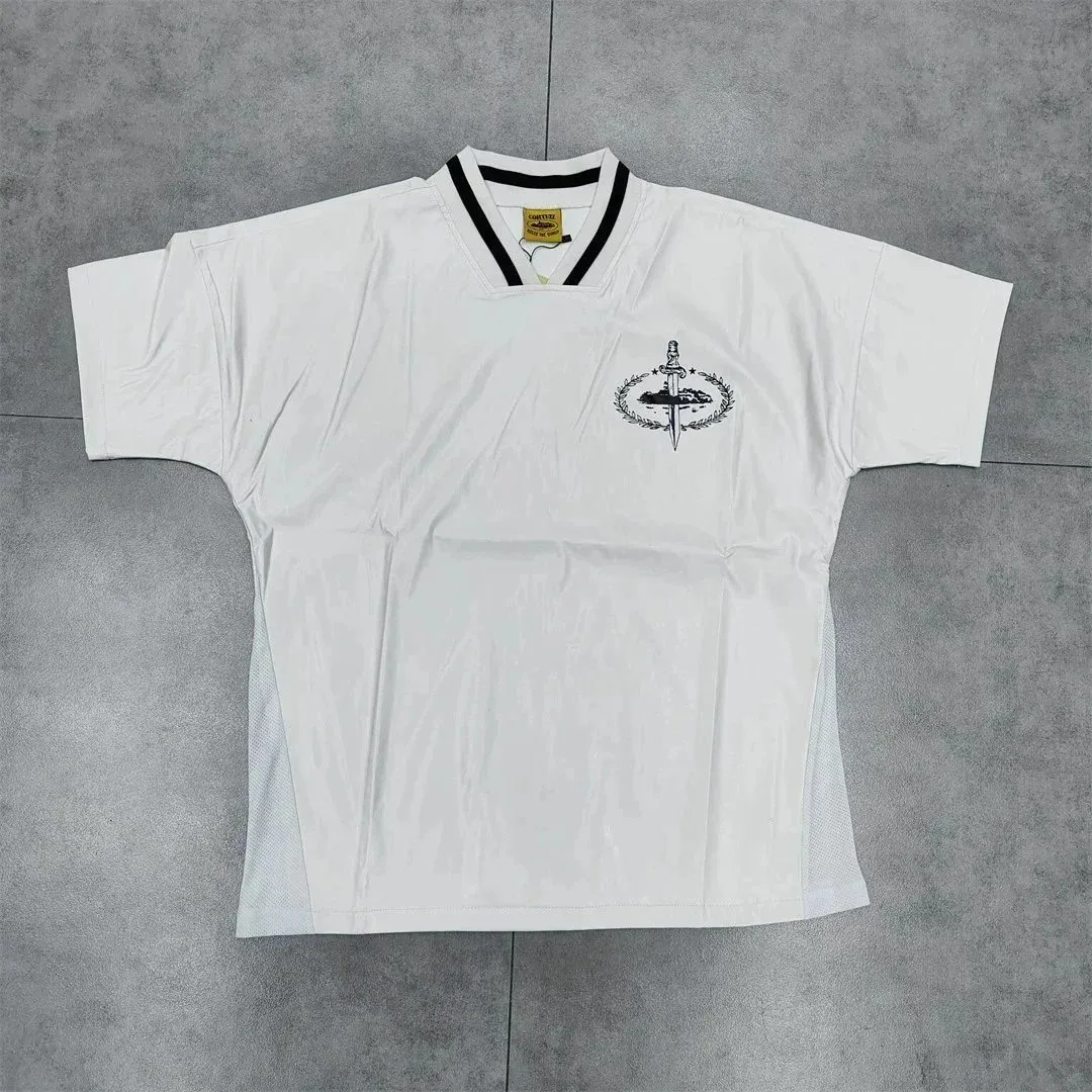 Corteiz Corteiz RTW White Sword Emblem T-Shirt White - 1