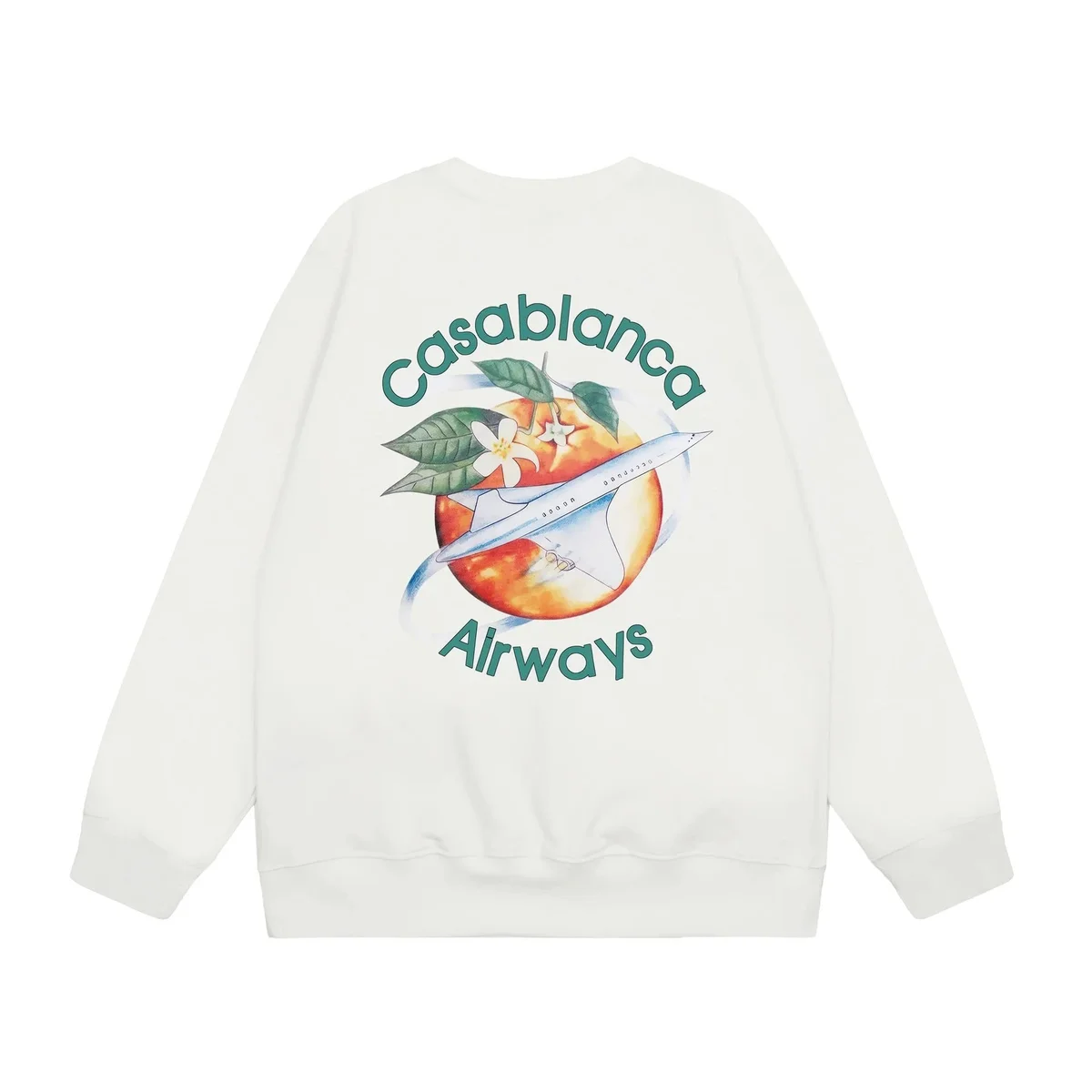 Casablanca Casablanca C054 White Airways Sweatshirt White - 1