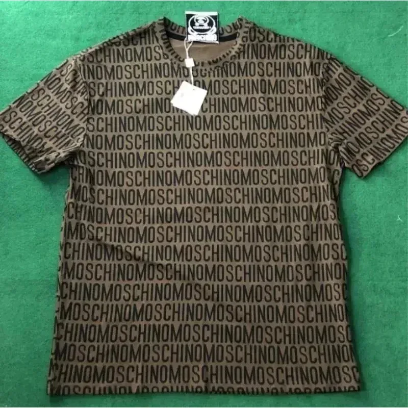 Moschino Moschino Chinomoschino Printed T-Shirt Brown Brown - 1