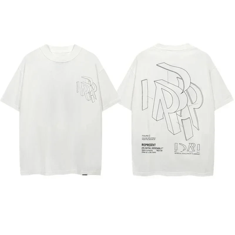 Represent Represent Owners Club White Graphic T-Shirt White - 1