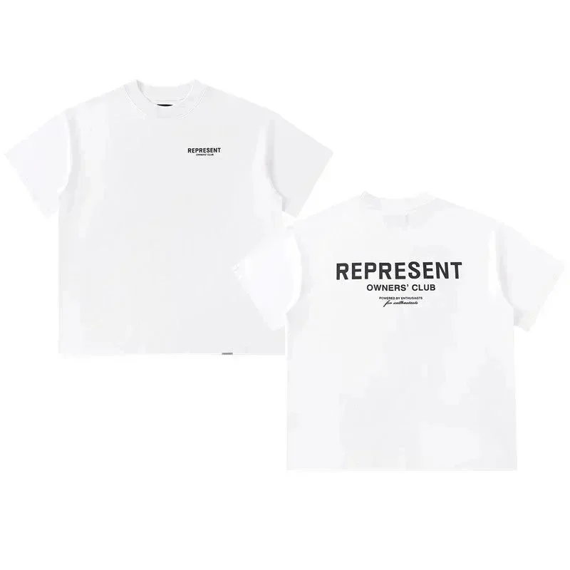 Represent Represent Owners Club White T-Shirt White - 1