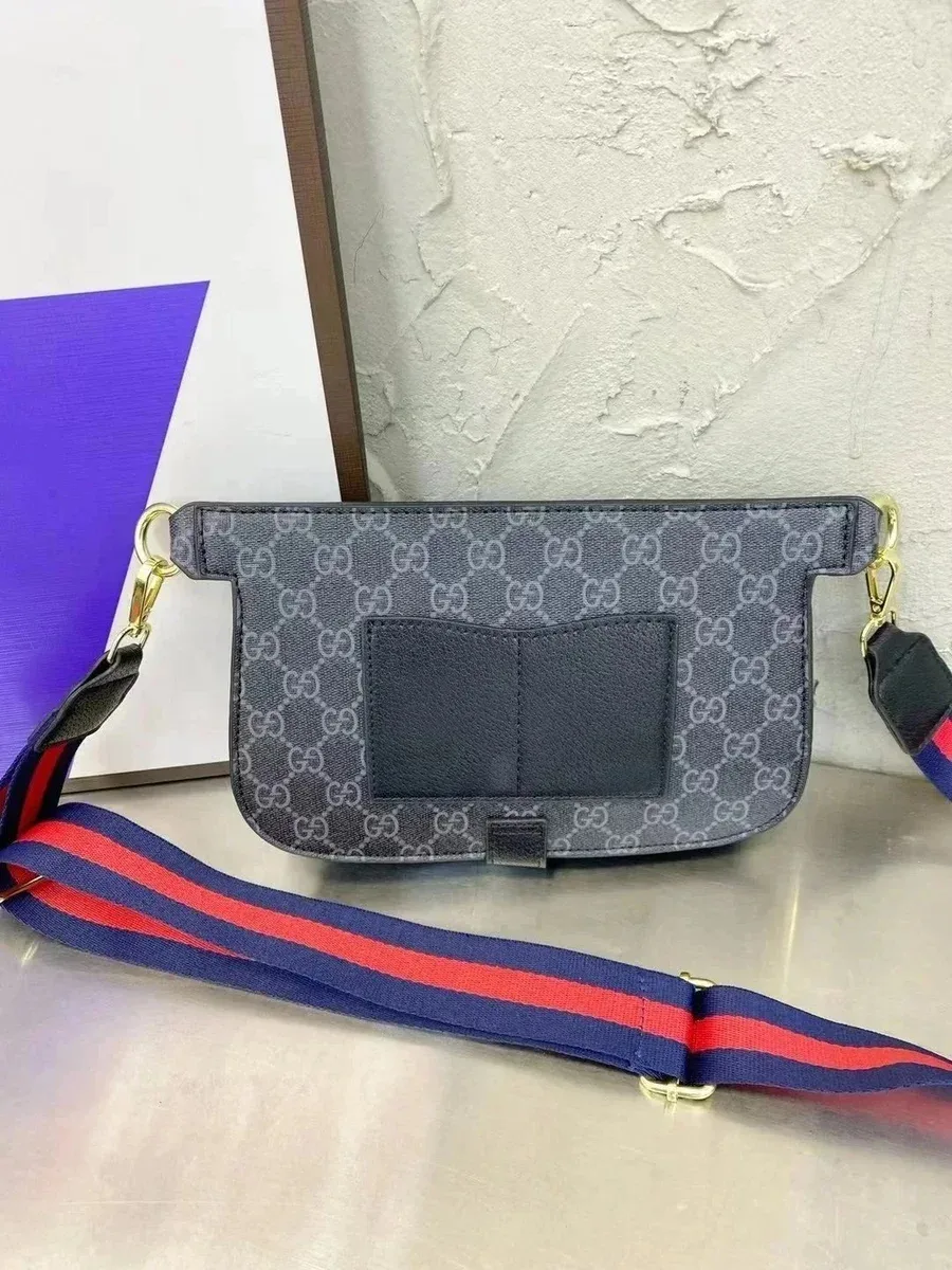 Gucci Gucci GG Marmont Navy Blue Crossbody Bag Navy - 1