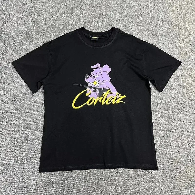 Corteiz Corteiz RTW Black Corteiz Dog T-Shirt Black - 1