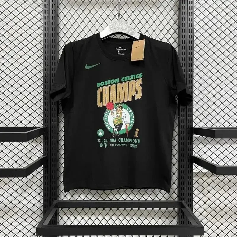 Nike Nike Boston Celtics Champs Black T-Shirt Black - 1