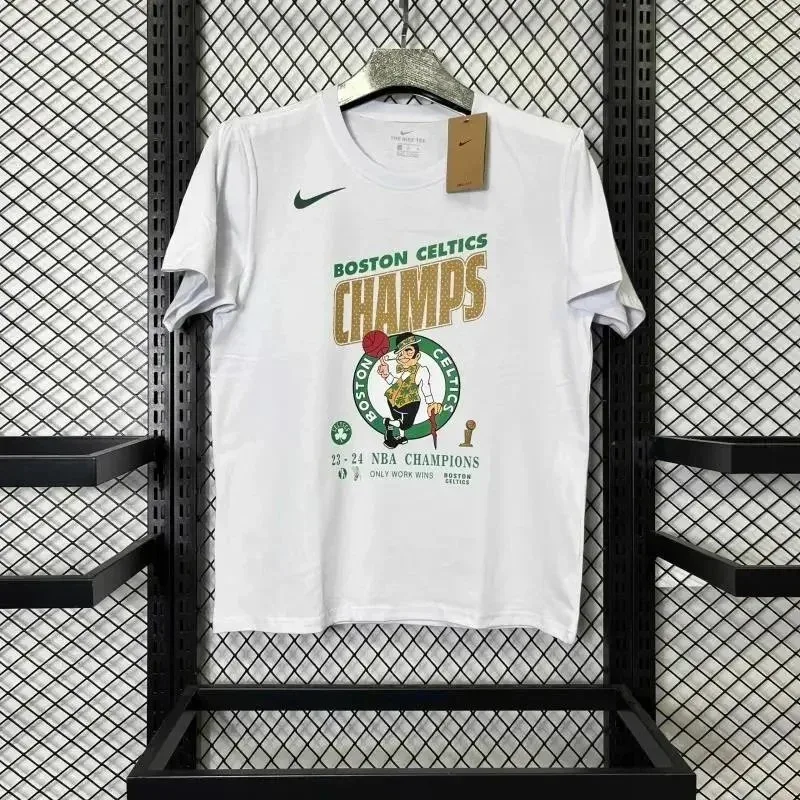Nike Nike Boston Celtics Champs White T-Shirt White - 1