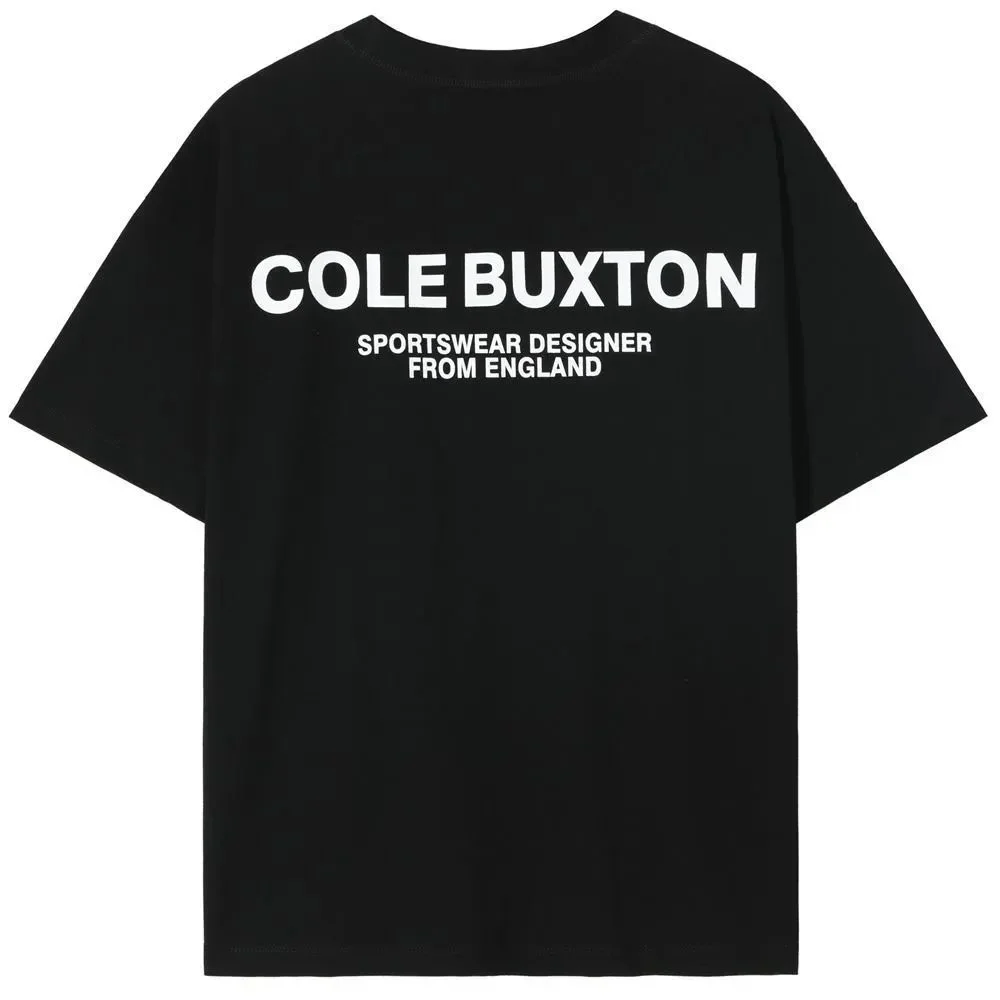 Cole Buxton Cole Buxton Black Sportswear Designer T-Shirt Black - 1