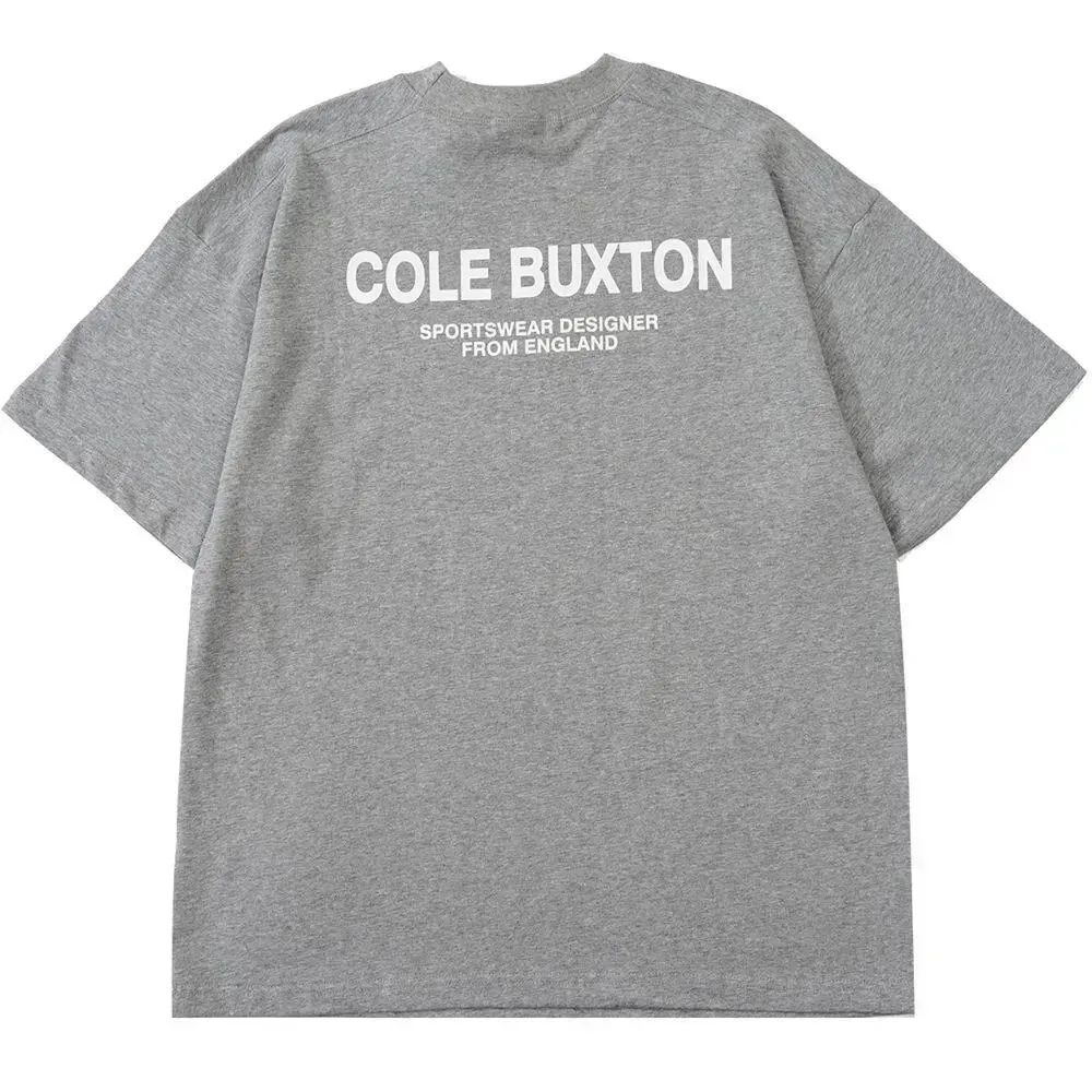 Cole Buxton Cole Buxton Grey Sportswear Designer T-Shirt Grey - 1