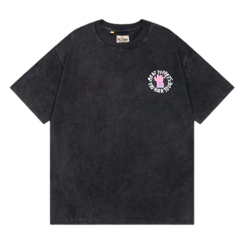 Gallery Dept. Gallery Dept. Meat Puppets Too High Today T-Shirt Black Black - 1