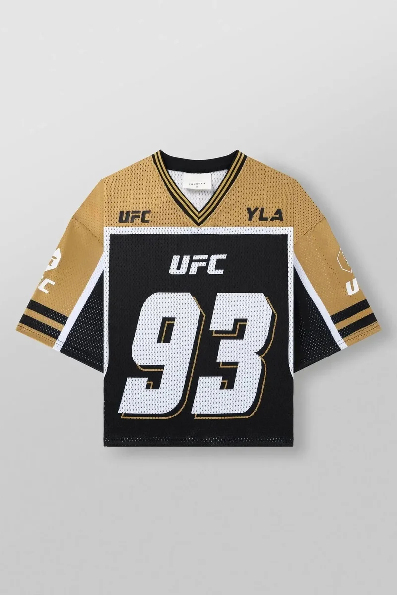 Other UFC 93 Jersey Yellow/Black Sports Top Yellow - 1