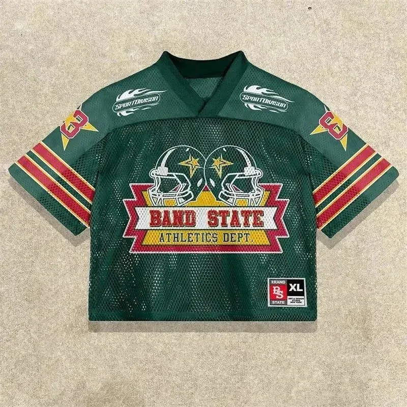 Other Band State Athletics Dept. Green Gridiron Jersey Green - 1