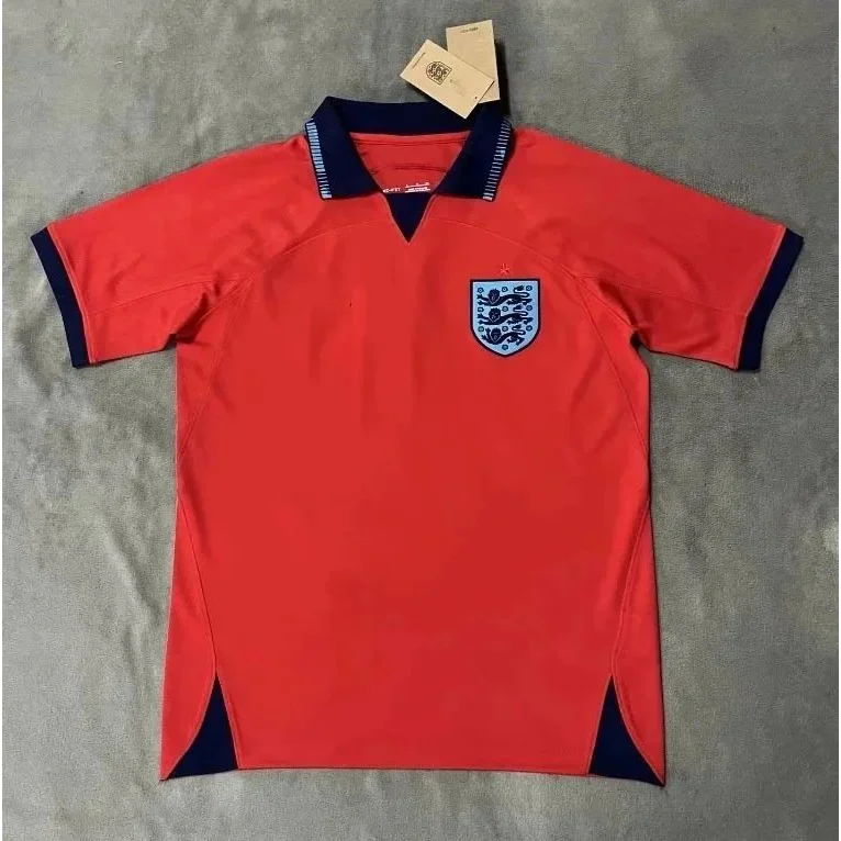 Other 2022 England Away Jersey Football Shirt Red - 1