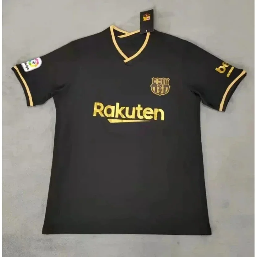 Jordan Nike Air Jordan FC Barcelona 2021 Away Jersey Black - 1