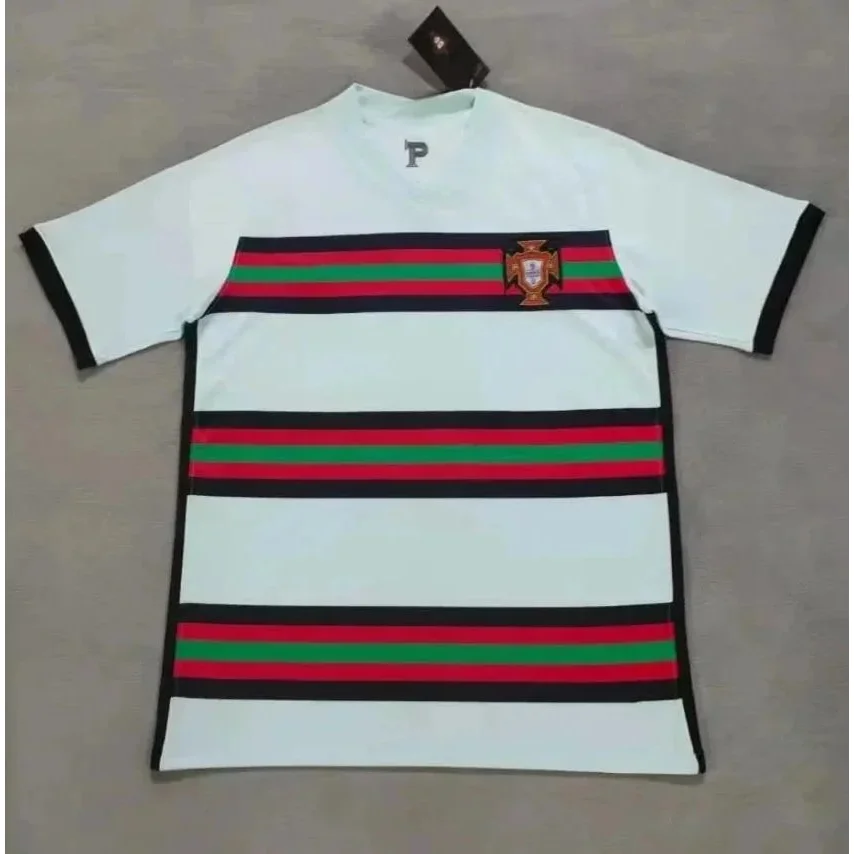 Other White Portugal 2021 Away Jersey T-Shirt White - 1